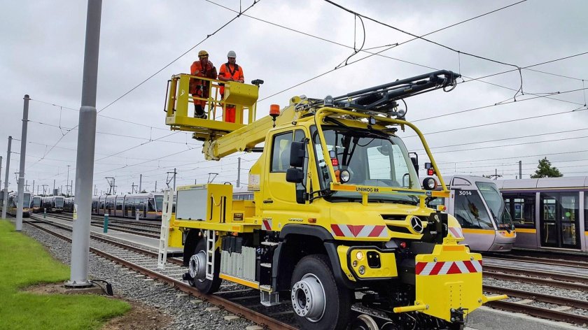 Унимог Мерседес ЖД