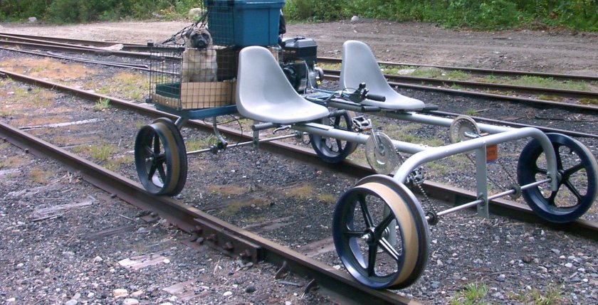 Путейская тележка Двухрельсовая