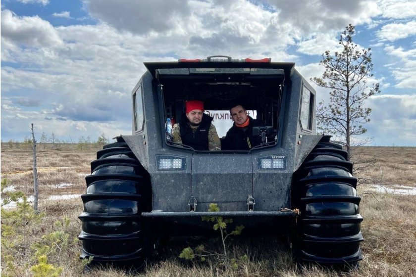 Вездеход амфибия Шерп