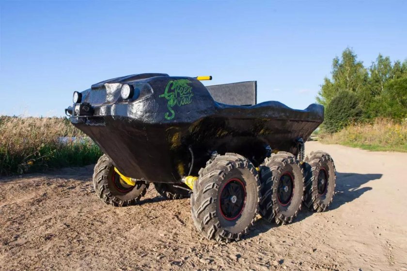Amphibious all-Terrain vehicles