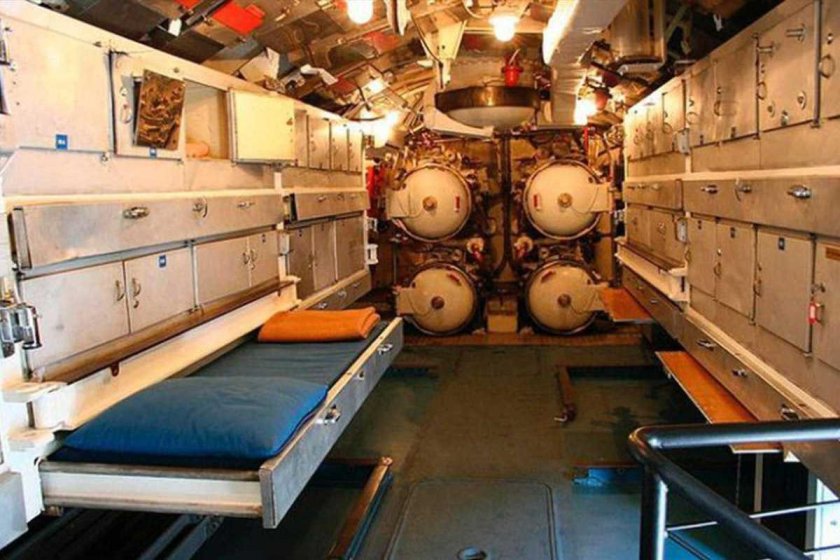 Каюта подводная лодка Борей