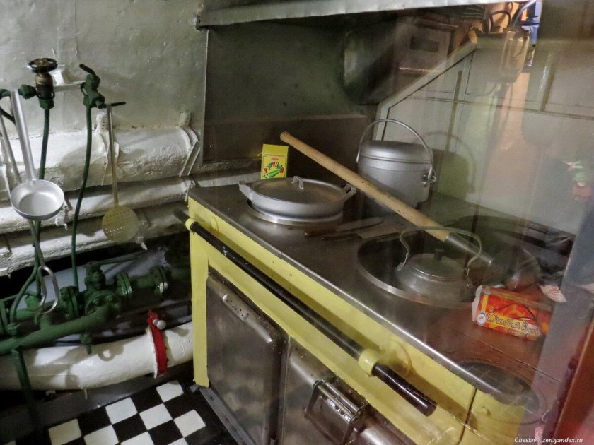 Камбуз на подводной лодке