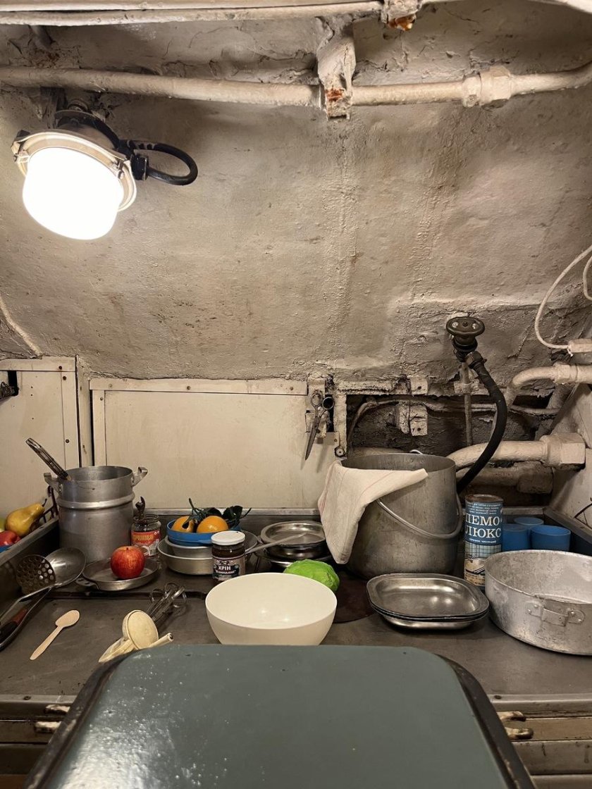Камбуз на подводной лодке