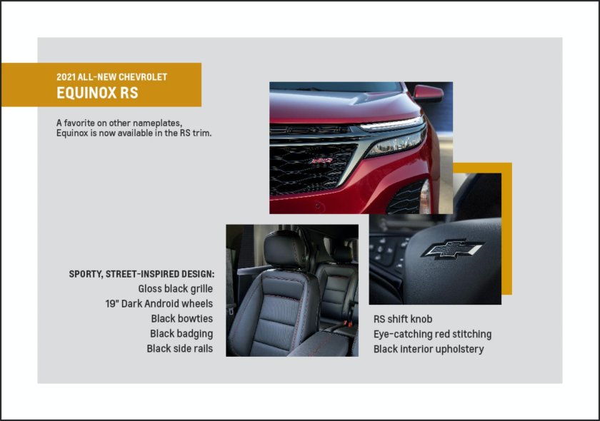 Диски Chevrolet Equinox RS 2021