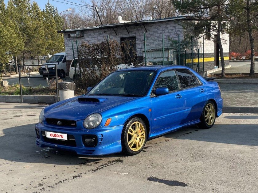 Subaru impreza wrx sti 2002