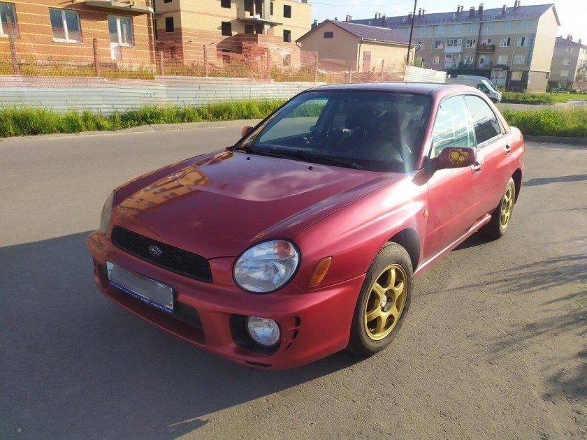 Subaru Impreza 2002 года