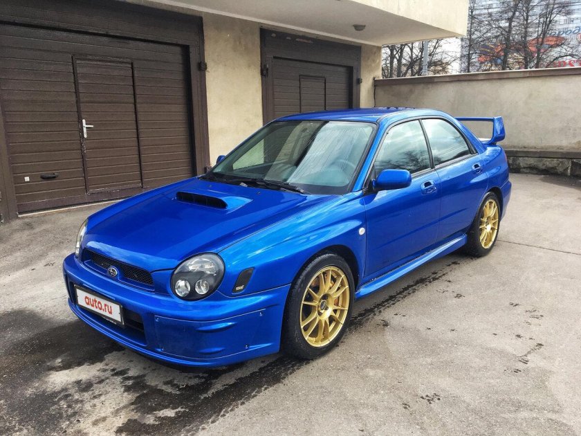 Субару Импреза STI 2002