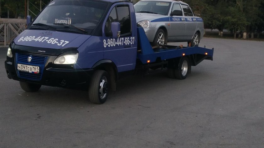 Газель эвакуатор 6 колесная модель