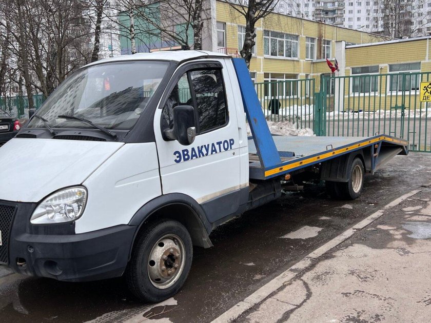 Эвакуатор газель