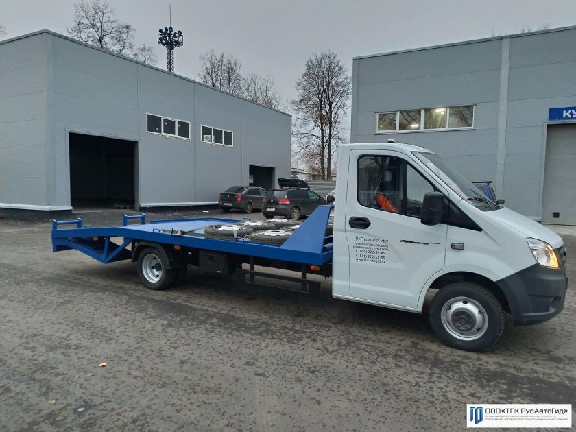 Эвакуаторная платформа Газель Некст