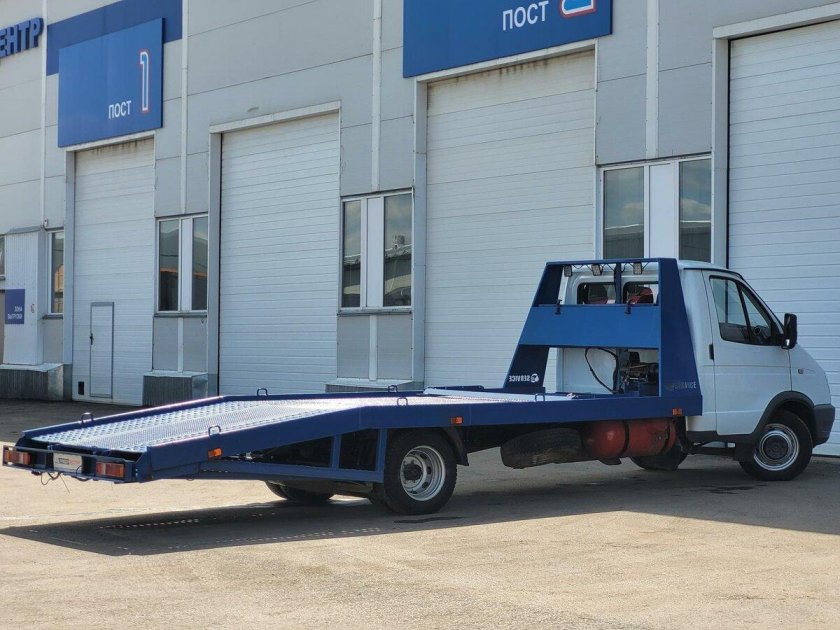 Эвакуатор газель некст ломаная платформа