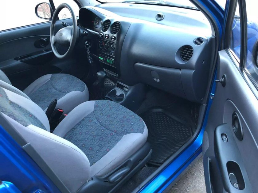 Дэу Матиз салон