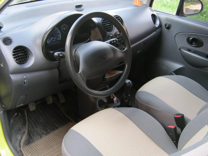 Daewoo Matiz 2007 салон
