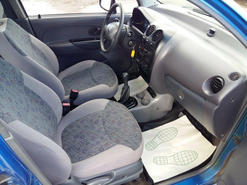 Daewoo Matiz 2010 салон