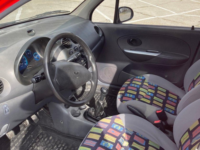 Daewoo matiz салон
