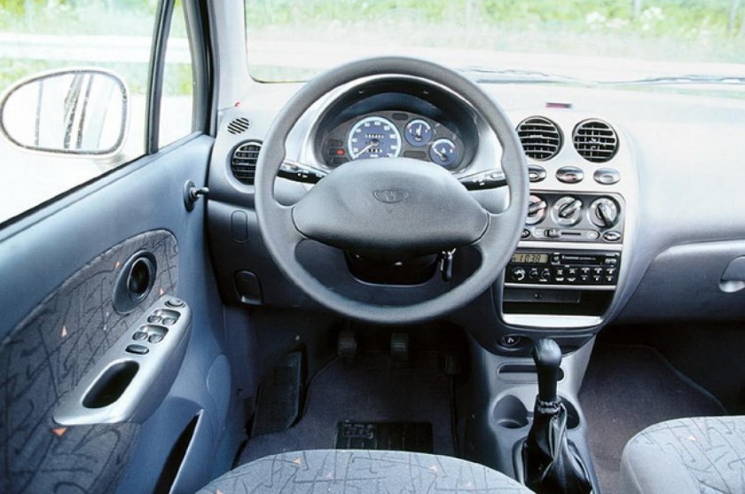 Дэу Матиз 0.8 салон