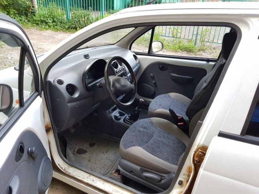 Daewoo Matiz 2010 салон