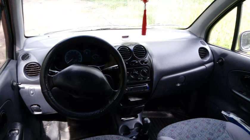 Дэу Матиз 2007 салон