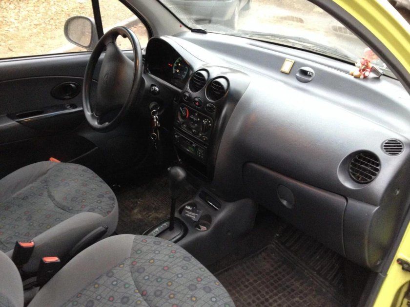 Daewoo Matiz 2007 салон