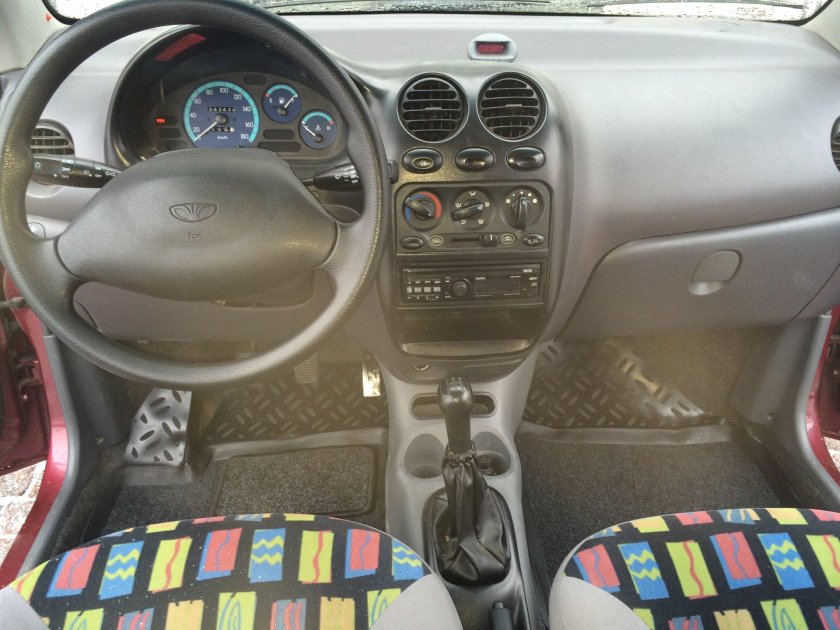 Daewoo Matiz 1998 салон