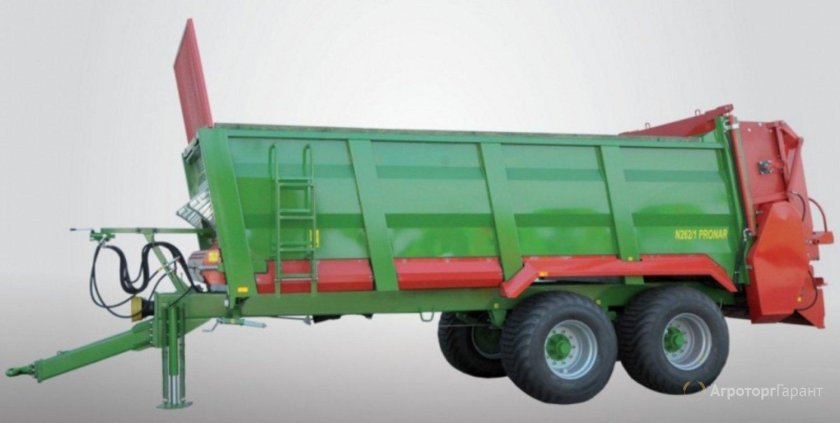 Разбрасыватель органических удобрений pronar