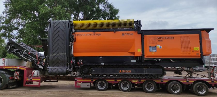 Барабанный грохот пронар