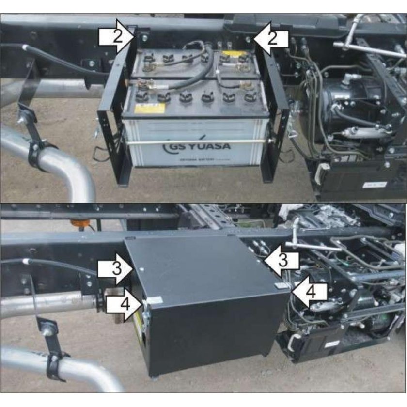 АКБ Исузу nqr75