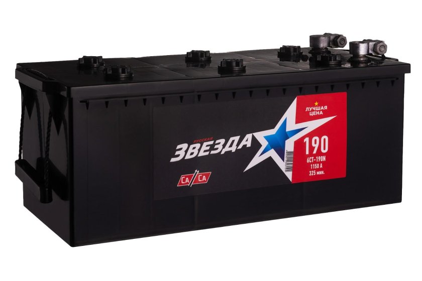 Аккумулятор автомобильный русская звезда 190 а