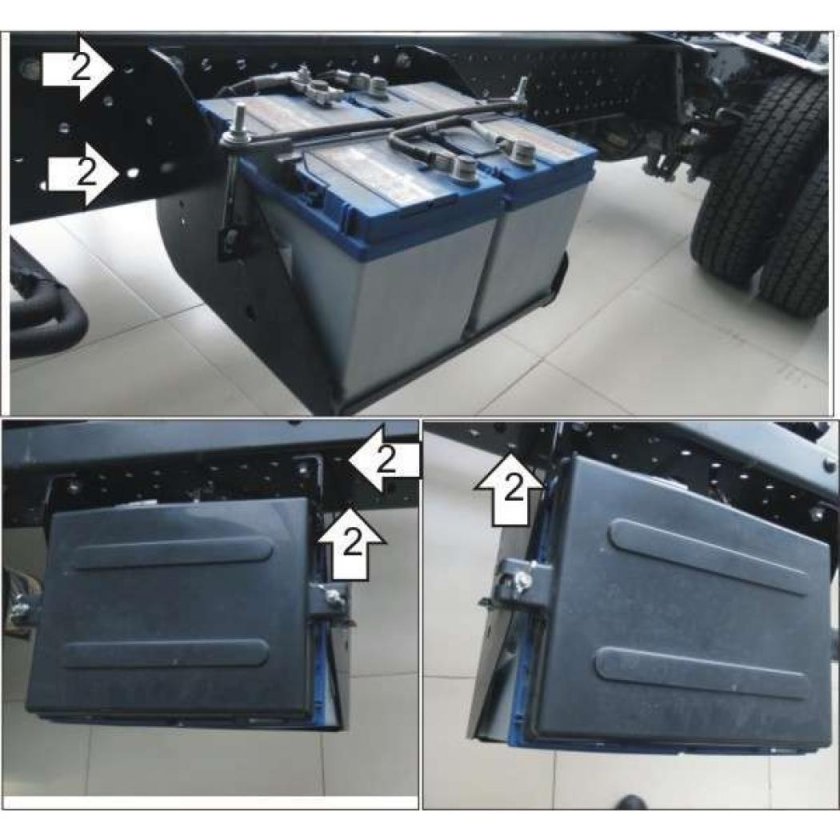 Кожух аккумулятора Isuzu npr75