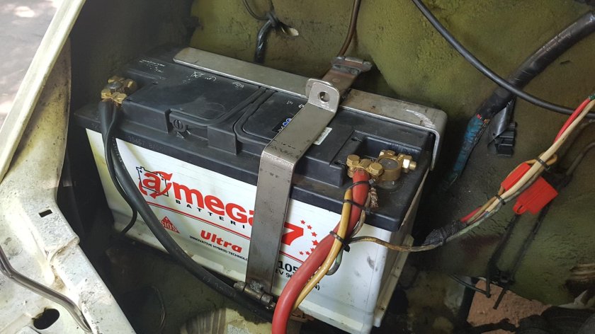 Защита АКБ ВАЗ 2107