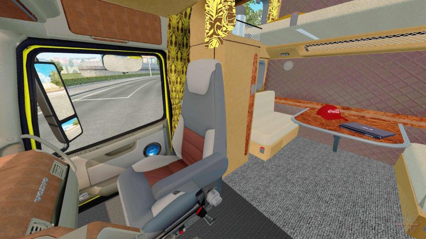 Volvo VNL 780 салон