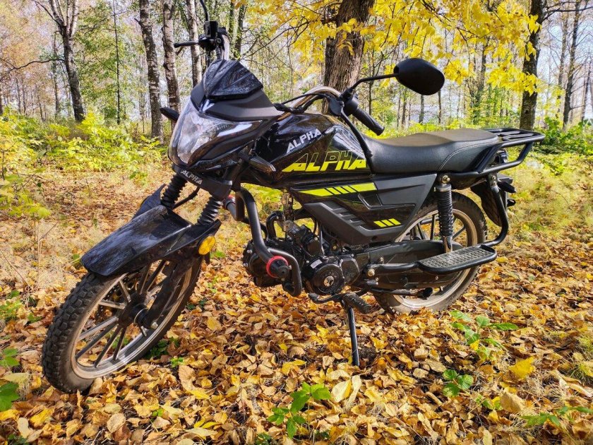 Мопед альфа v 125