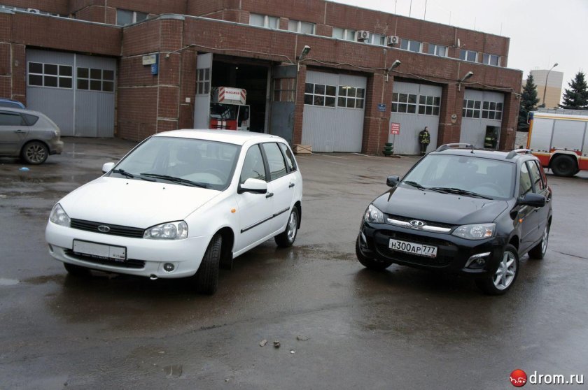 Лада Калина 1 и 2 поколения