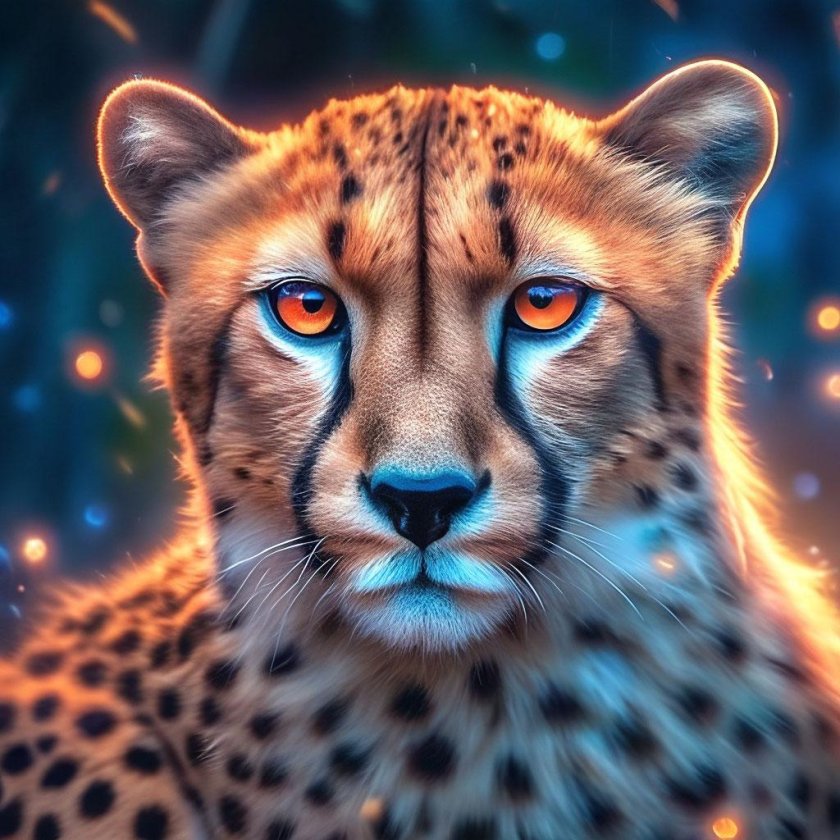 Глаза гепарда