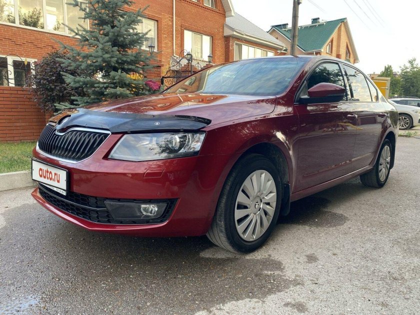 Шкода фиолетовая