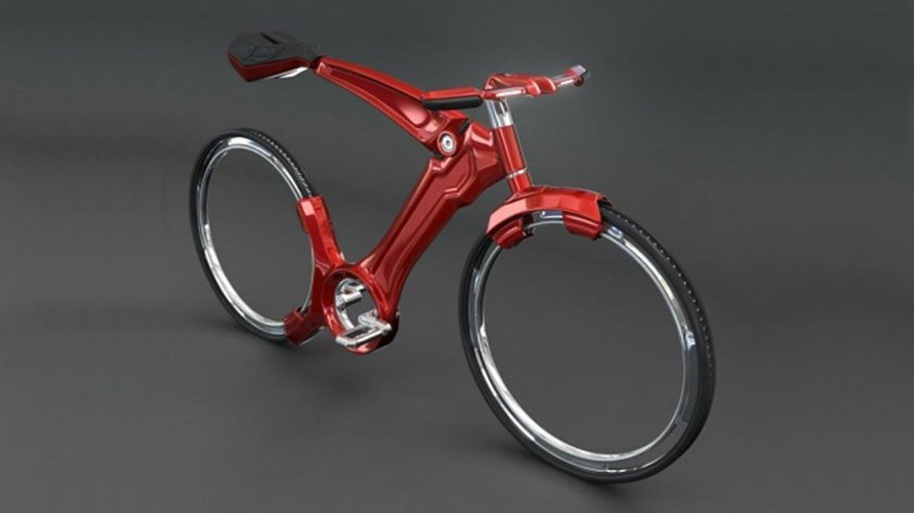 Футуристический велосипед