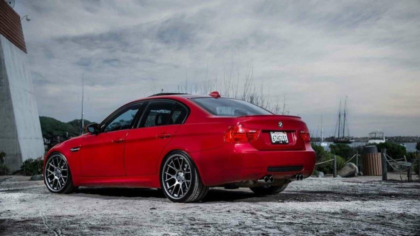 BMW e90 Red