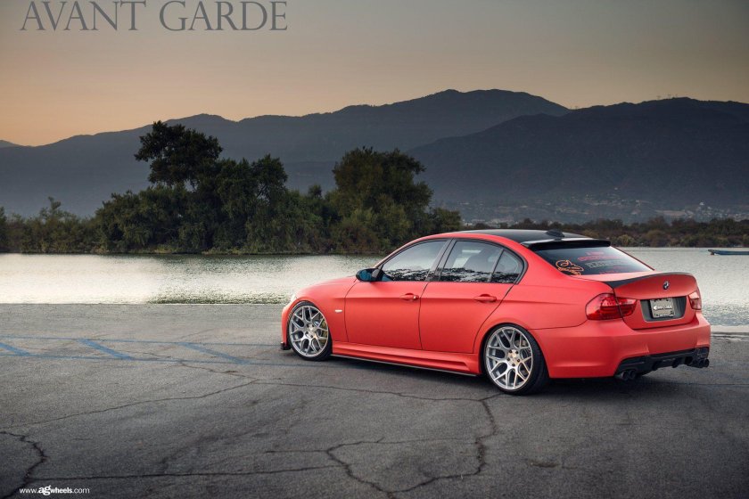BMW e90 Red