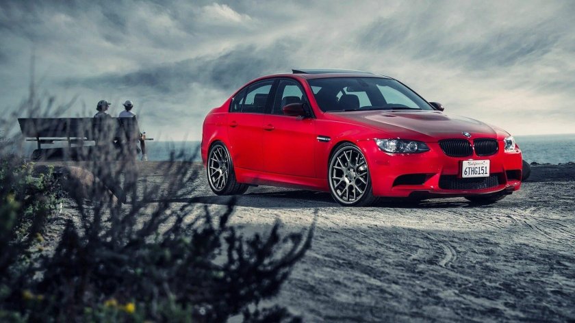BMW m3 e90 Red