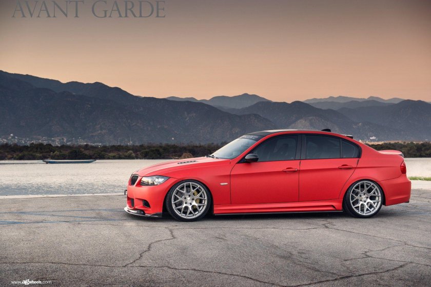 BMW e90 Red