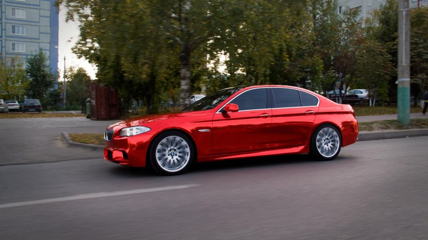 BMW f10 Red