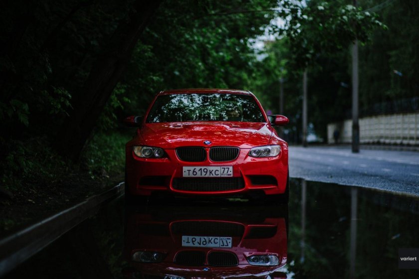 BMW m3 e90 Red