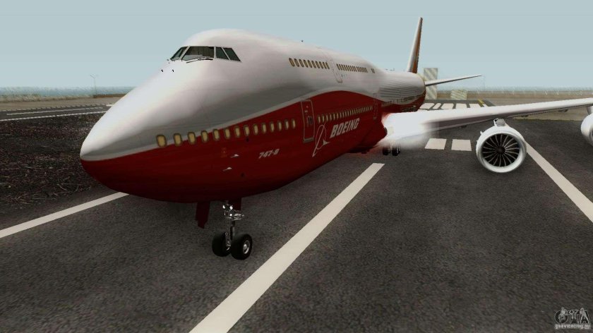 Боинг 747-8 в ГТА 5