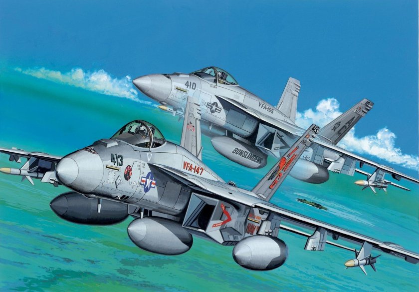 F/A-18e/f «супер Хорнет»