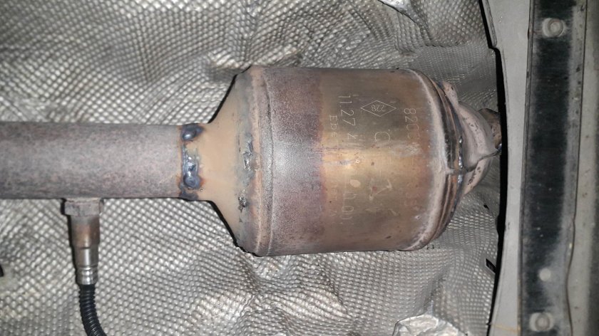 Катализатор Рено Логан 2