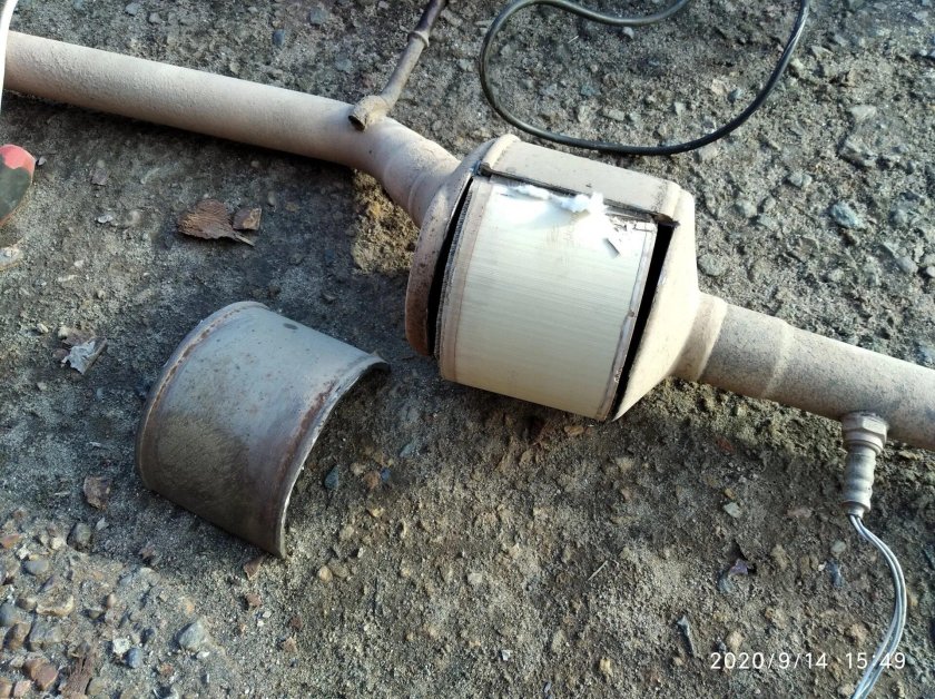 Катализатор Рено Сандеро 1.6