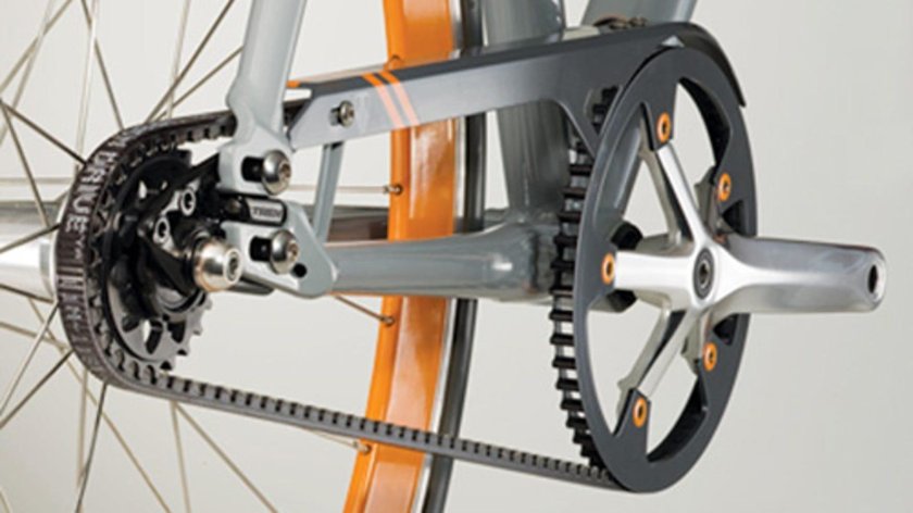 Ременная трансмиссия на велосипед