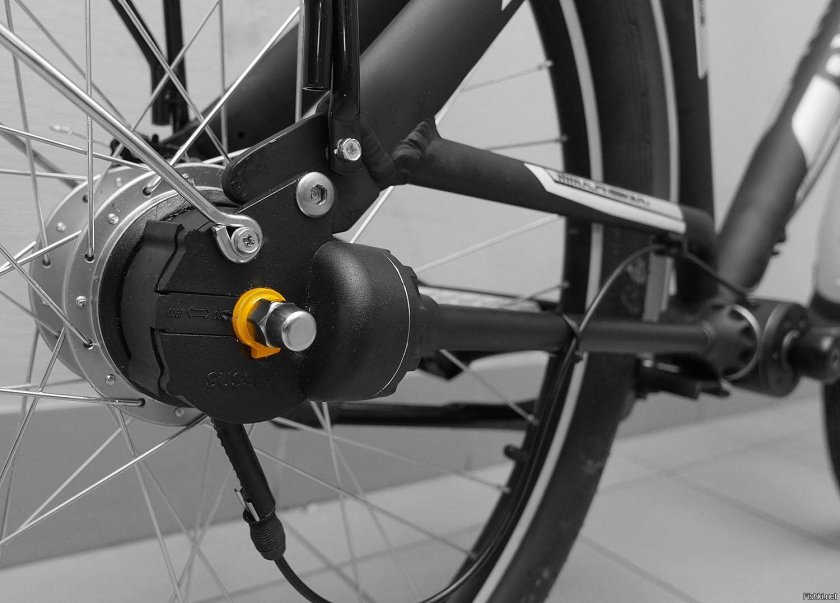 Карданный велосипед Mifa