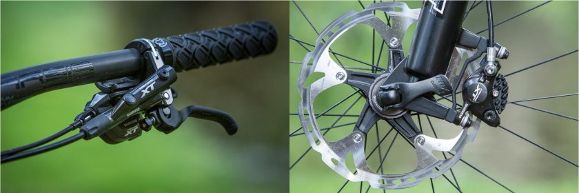 Велотормоза гидравлические