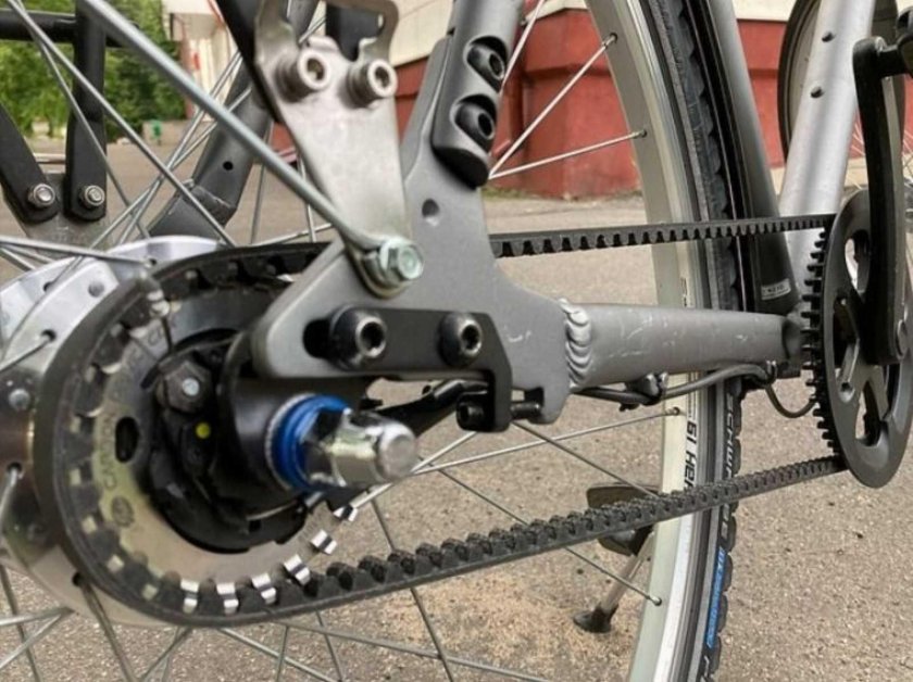 Велосипед Trek планетарная передача Ременный привод